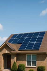 Solar-Energy solar panels energy at home rooftop
